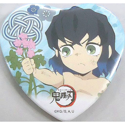 Inosuke Hashibira Demon Slayer: Kimetsu no Yaiba Illustration Heart Button ufotable Collaboration Cafe Collabo Dining White Day Event [USED]
