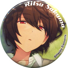 Ensemble Stars! Ritsu Sakuma Dream Unit Can Badge animate Limited Official Debut Book Bundled Benefits Buttons [USED]