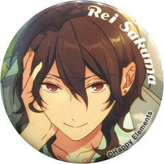 Ensemble Stars! Rei Sakuma Dream Unit Can Badge animate Limited Official Debut Book Bundled Benefits Buttons [USED]