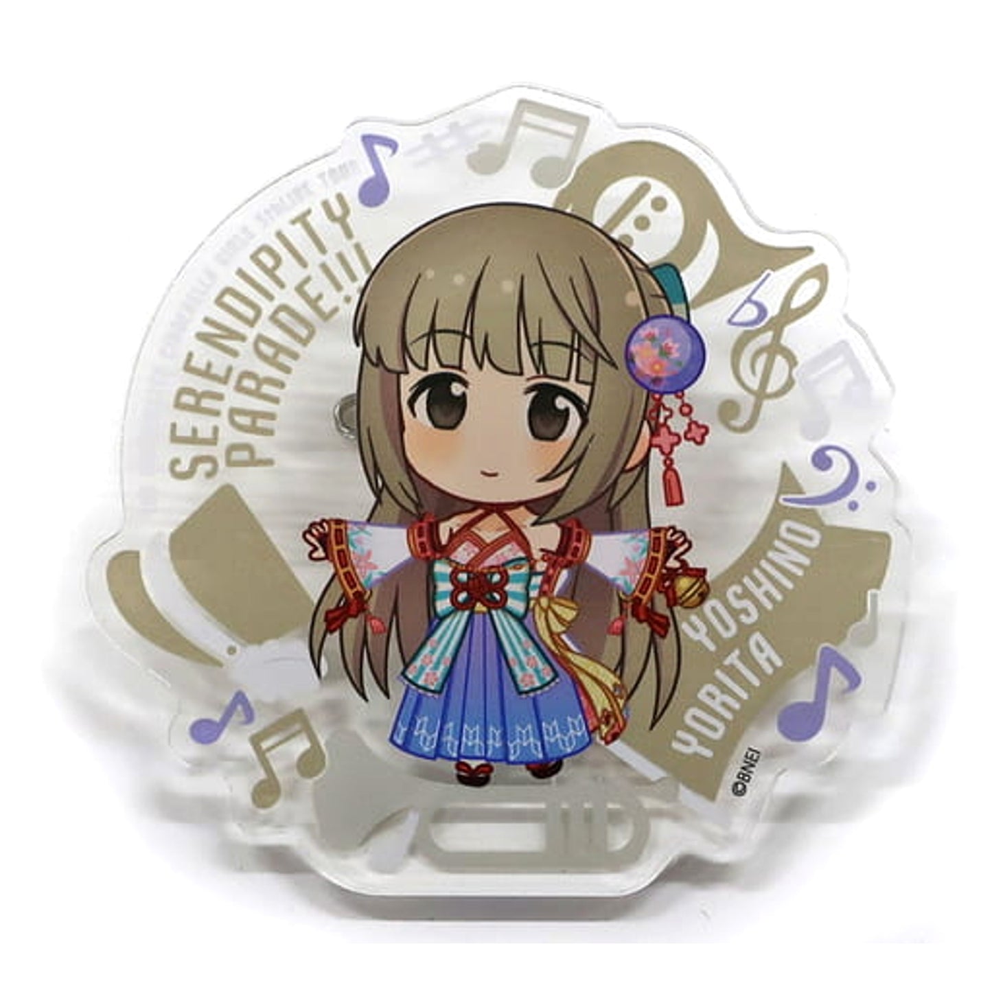 Yoshino Yorita 5th Live Tour Ver. THE IDOLM@STER Cinderella Girls Official Produce Badge 5th Live Tour Serendipity Parade!!! Limited [USED]