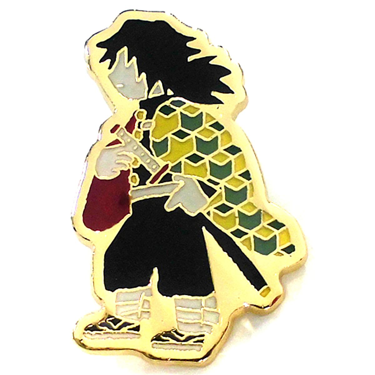 Giyu Tomioka Demon Slayer: Kimetsu no Yaiba Yuru Palette Pins Collection Part 1 [USED]
