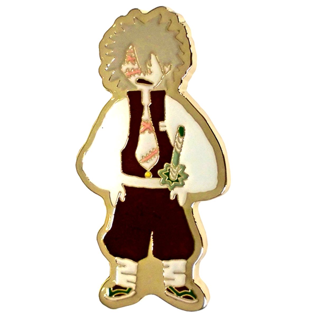Sanemi Shinazugawa Demon Slayer: Kimetsu no Yaiba Yuru Palette Pins Collection Part 2 [USED]