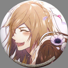 Collar x Malice: Unlimited Kageyuki Shiraishi Smile Trading Can Badge Collection Buttons [USED]