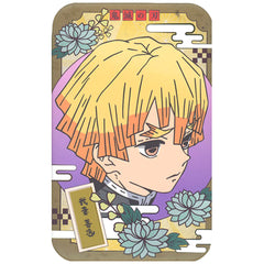 Demon Slayer: Kimetsu no Yaiba Zenitsu Agatsuma Winning Lottery Big Size Marukaku Badge Jump Festa 2020 Limited Buttons [USED]