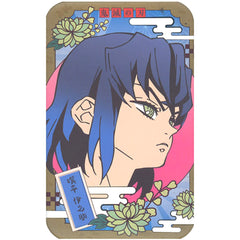 Demon Slayer: Kimetsu no Yaiba Inosuke Hashibira Unpainted Face Winning Lottery Big Size Marukaku Badge Jump Festa 2020 Limited Buttons [USED]