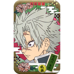 Demon Slayer: Kimetsu no Yaiba Sanemi Shinazugawa Winning Lottery Big Size Marukaku Badge Jump Festa 2020 Limited Buttons [USED]