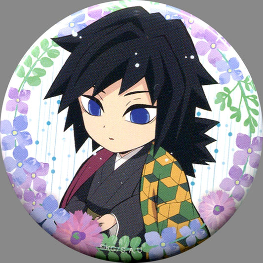 Giyu Tomioka Normal Demon Slayer: Kimetsu no Yaiba ufotable Cafe Rainy Season Event Original Illustration Random 56mm Button Group A [USED]