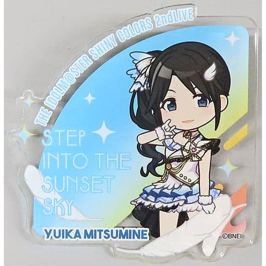 Yuika Mitsumine 2nd Live Ver. THE IDOLM@STER Shiny Colors Official Produce Badge 2nd Live Step Into The Sunset Sky Limited [USED]