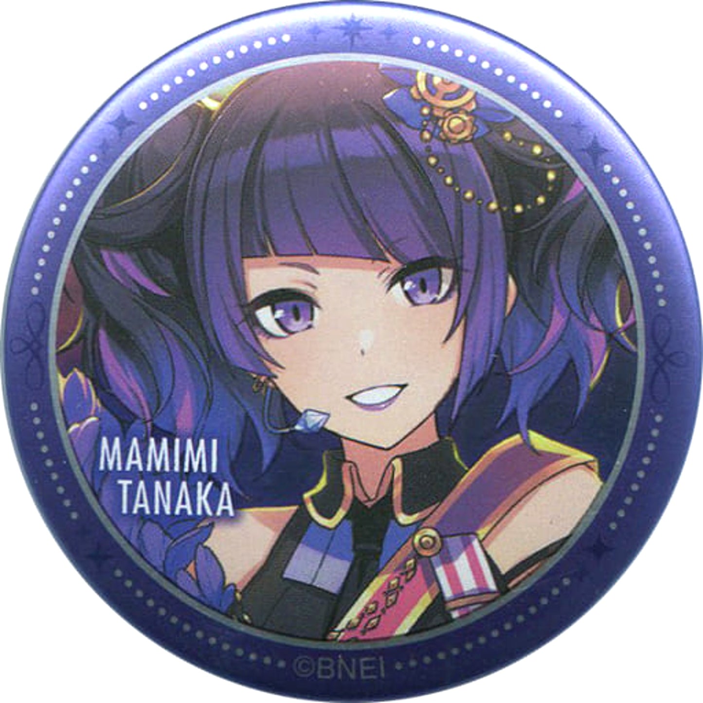 THE IDOLM@STER Shiny Colors Mamimi Tanaka Kirakira Character Badge Collection Buttons [USED]