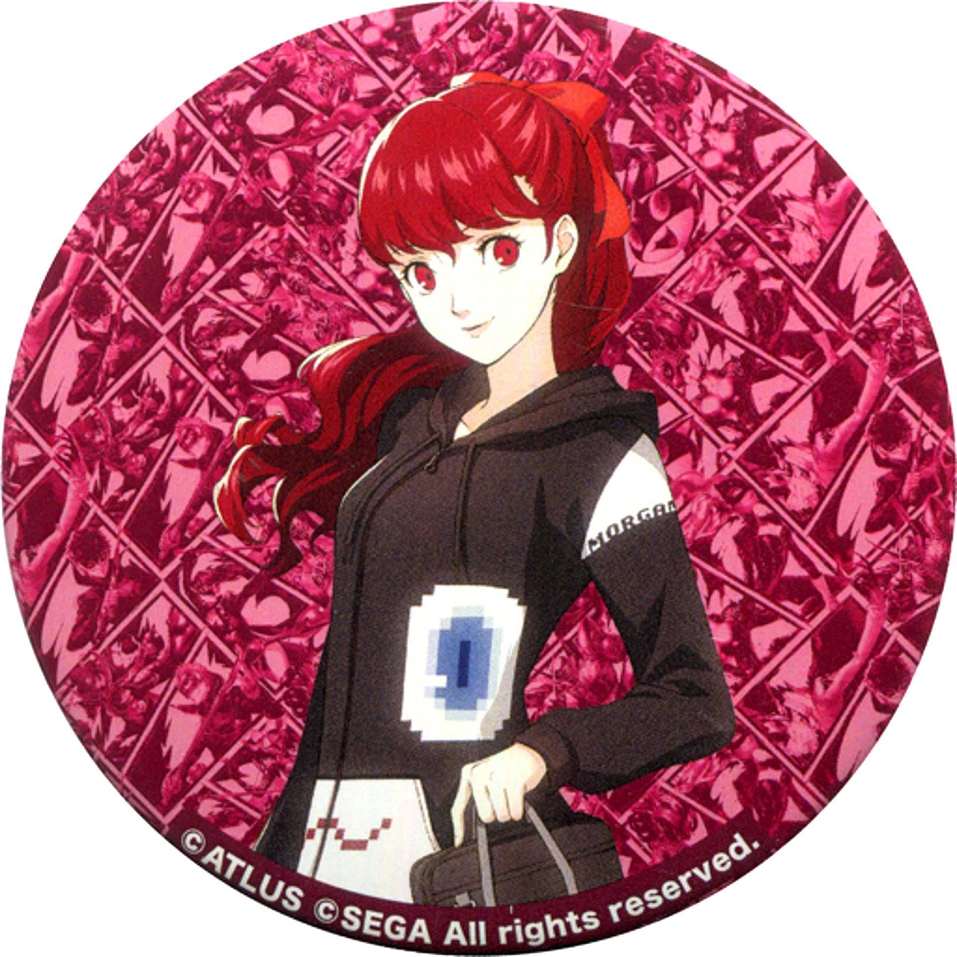 Kasumi Yoshizawa Persona 5 The Royal x R4G 75mm Button [USED]