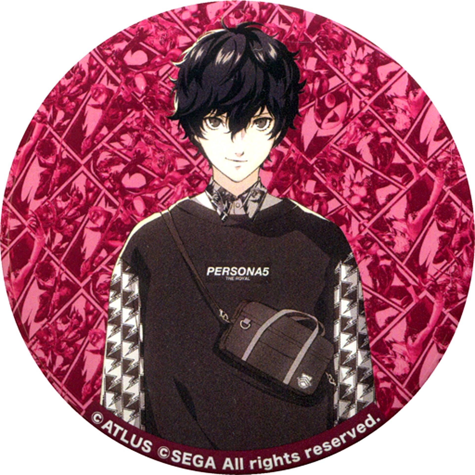 Protagonist Persona 5 The Royal 75mm Button R4G [USED]