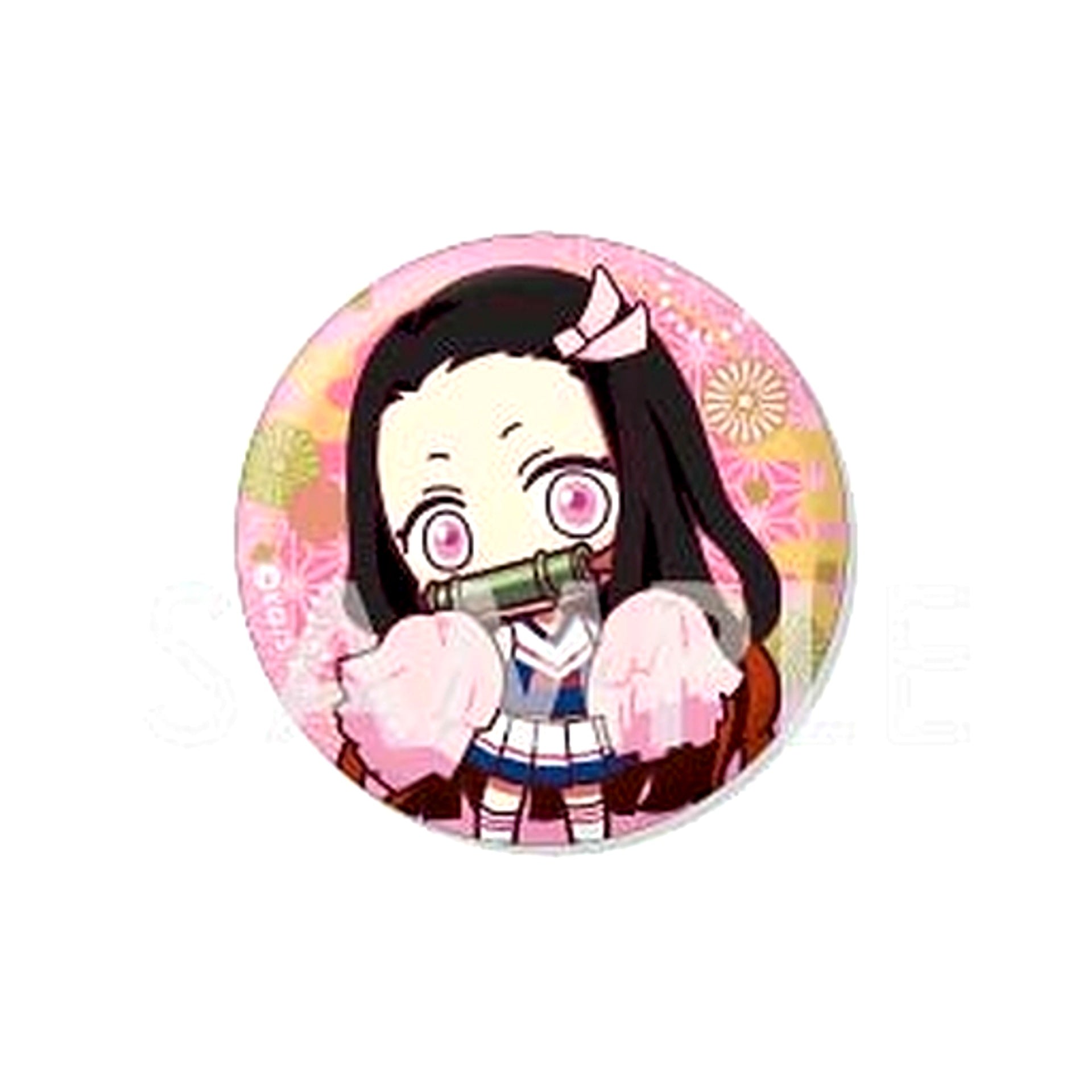 Nezuko Kamado 2 Demon Slayer Trading Button Cheer Squad [USED]
