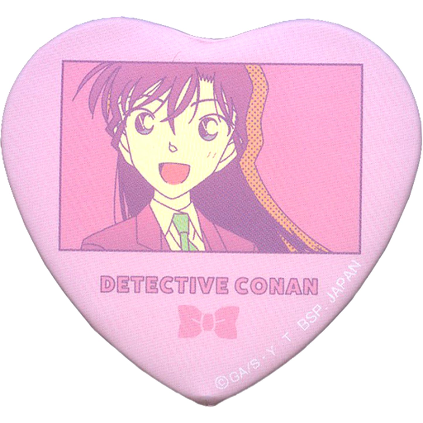 Ran Mouri Detective Conan Heart Shape Button Vol. 1 [USED]