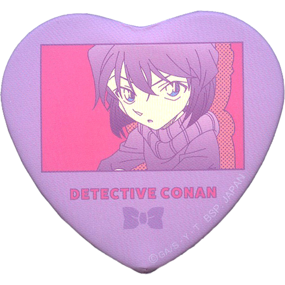 Ai Haibara Detective Conan Heart Shape Button Vol. 1 [USED]