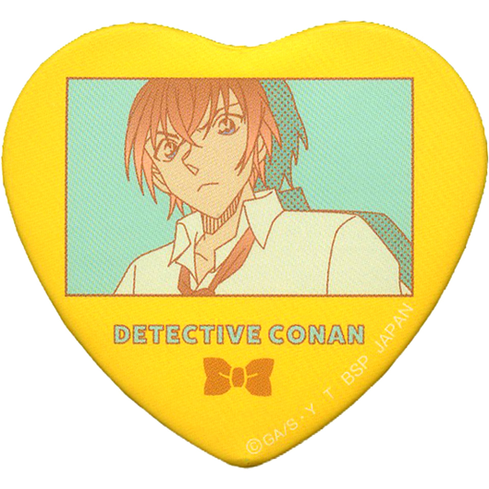 Toru Amuro Detective Conan Heart Shape Button Vol.1 [USED]