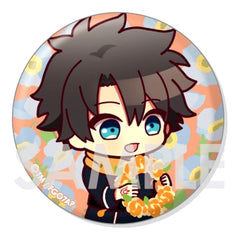Ritsuka Fujimaru A Fate/Grand Order Absolute Demonic Front Babylonia floral decorations Trading Button [USED]