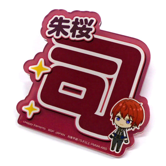 Tsukasa Suo Ensemble Stars!! Support Acrylic Name Badge Vol.1 [USED]