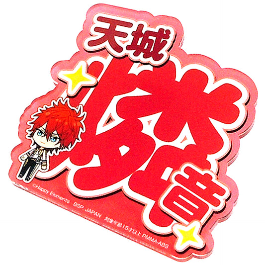 Rinne Amagi Cheering Acrylic Name Badge Vol.2 Ensemble Stars!! [USED]