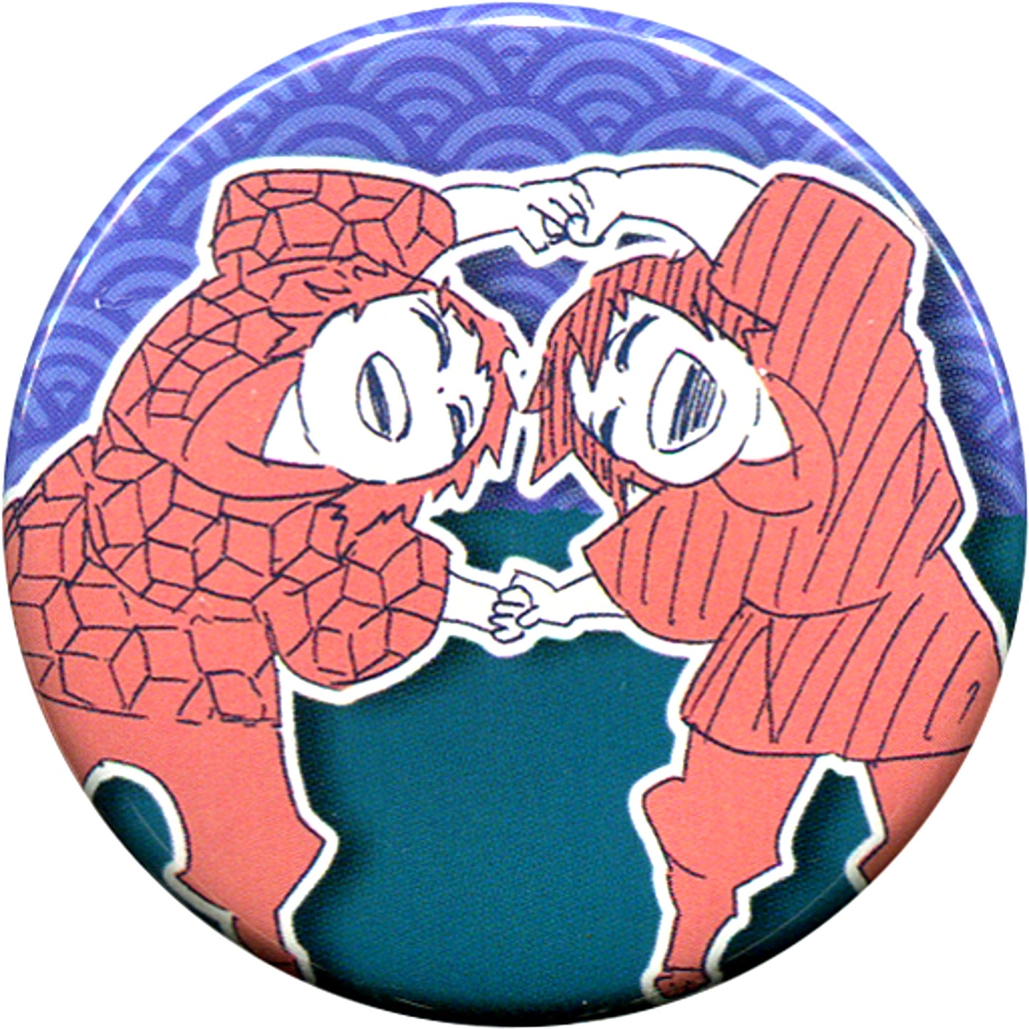 Giyu Tomioka x Sabito Demon Slayer Collection Button Petit Childhood [USED]