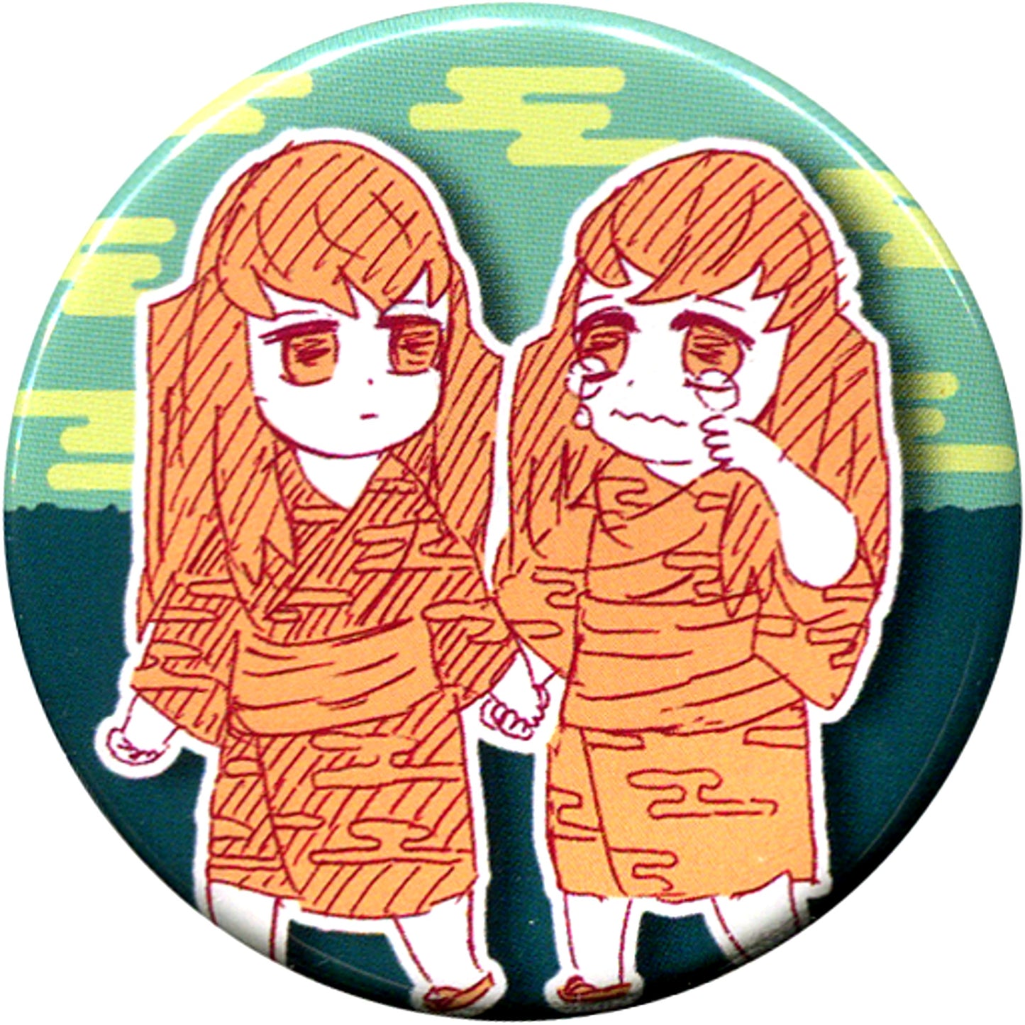 Muichiro Tokito and Yuichiro Tokito Demon Slayer Collection Button Petit Childhood [USED]