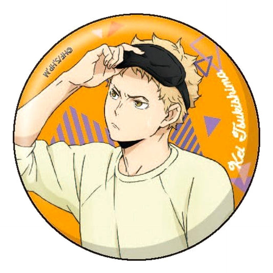 Haikyu!! To The Top Kei Tsukishima Full Color Can Badge Collection Buttons [USED]