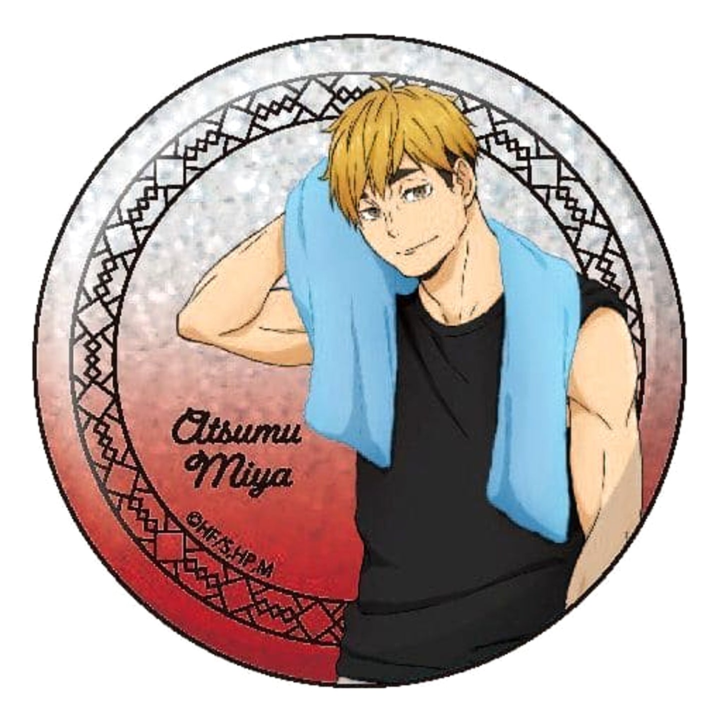 Atsumu Miya Glitter Haikyu!! To The Top Button Collection [USED]