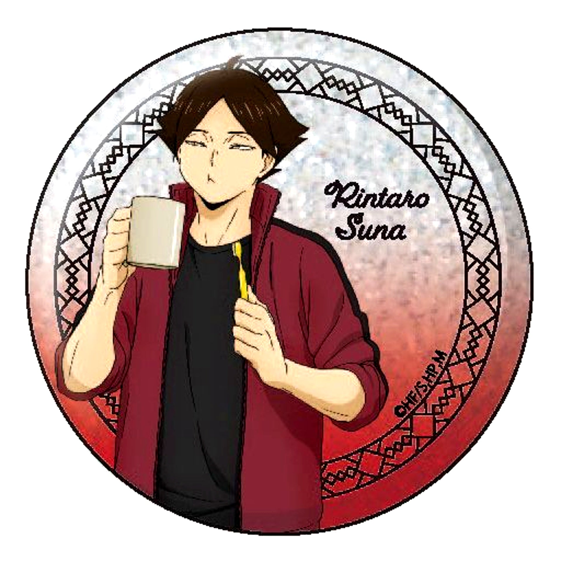 Rintaro Suna Glitter Haikyu!! Button Collection TO THE TOP [USED]
