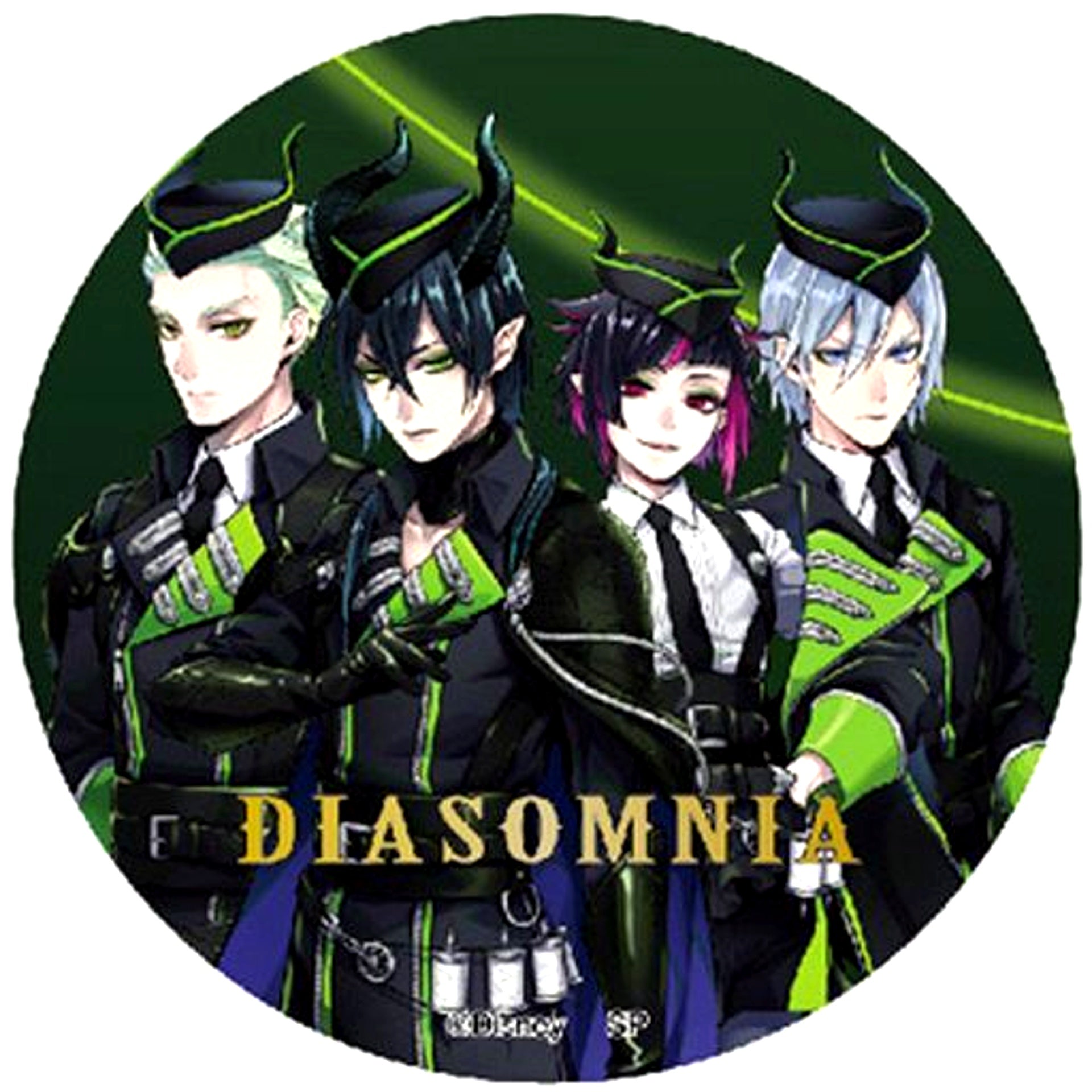 Diasomnia Disney Twisted-Wonderland Blind Button Collection Vol.1 [USED]