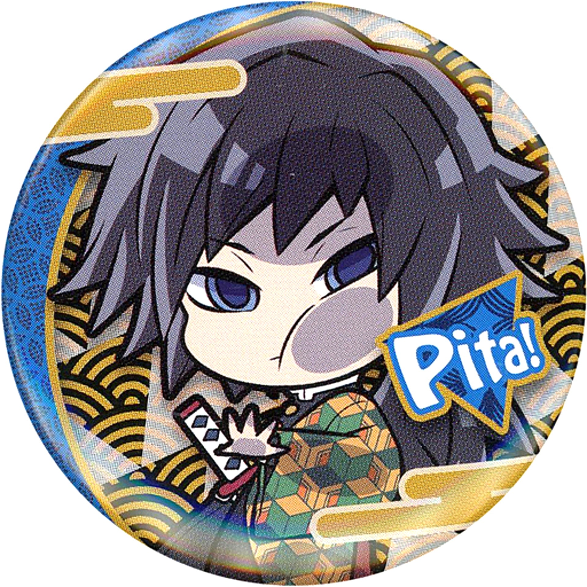 Giyu Tomioka Demon Slayer Pita Defome Button Vol.3 [USED]
