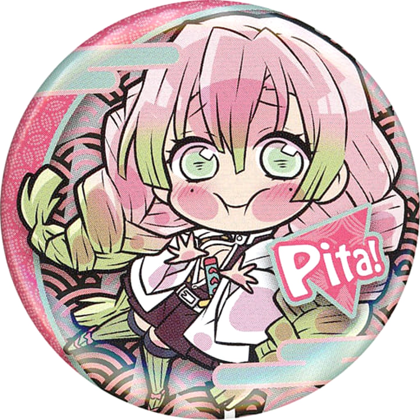 Demon Slayer: Kimetsu no Yaiba Mitsuri Kanroji Pita! Deformed Button Vol.3 [USED]