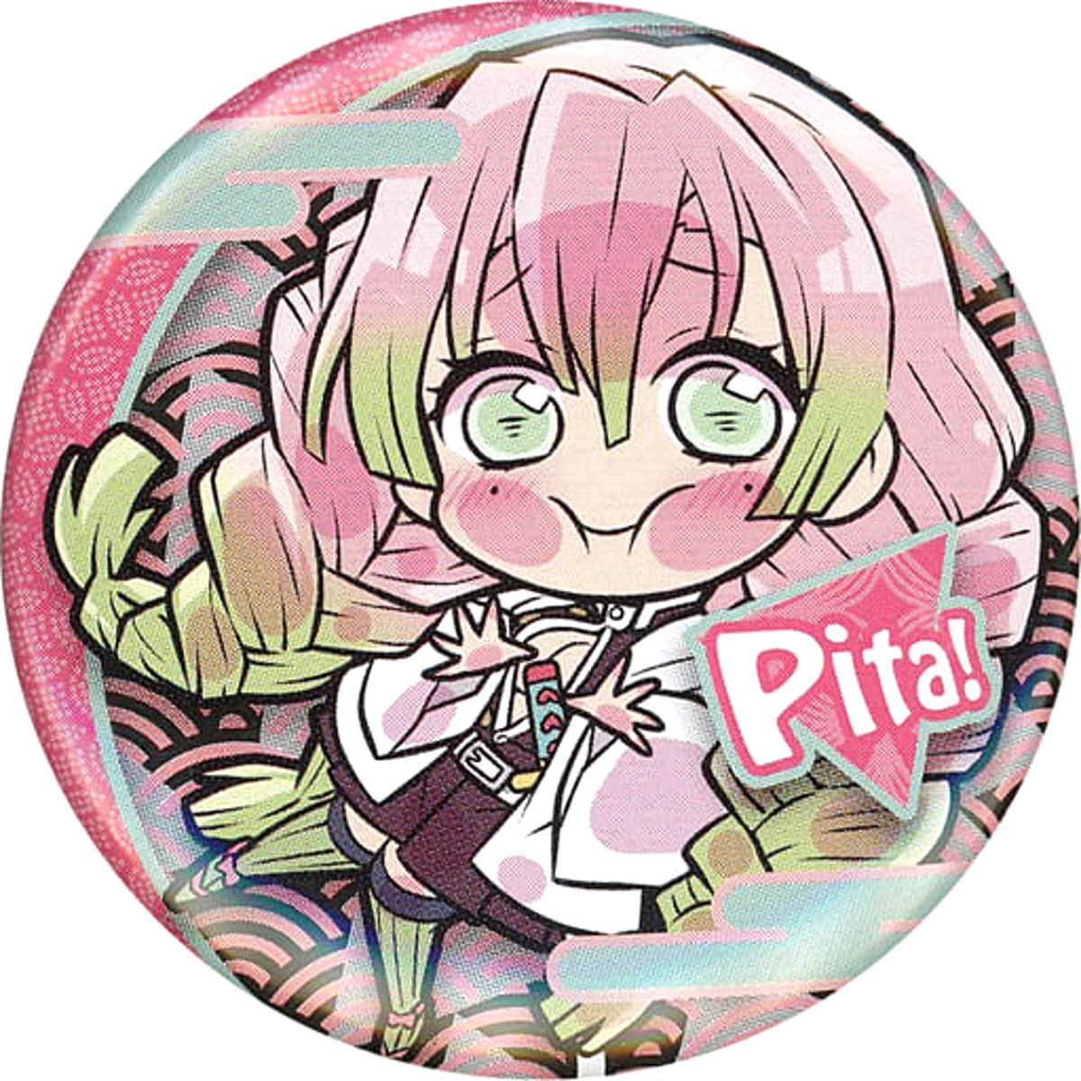 Demon Slayer: Kimetsu no Yaiba Mitsuri Kanroji Pita! Deformed Button Vol.3 [USED]