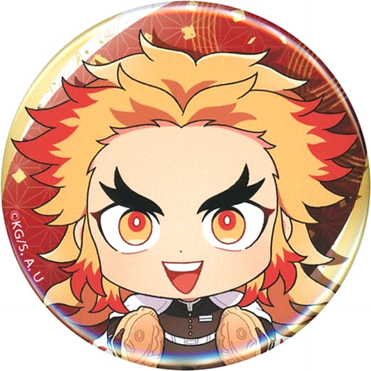 Kyojuro Rengoku Demon Slayer Deformed Button B Sega Collabo Cafe [USED]