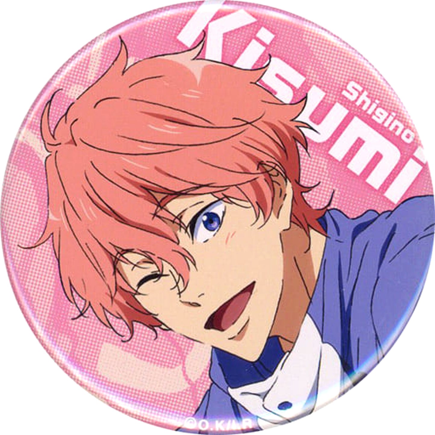 Free! Movie 3 Road to the World - Yume Kisumi Shigino Can Badge Collection Part 2 Buttons [USED]