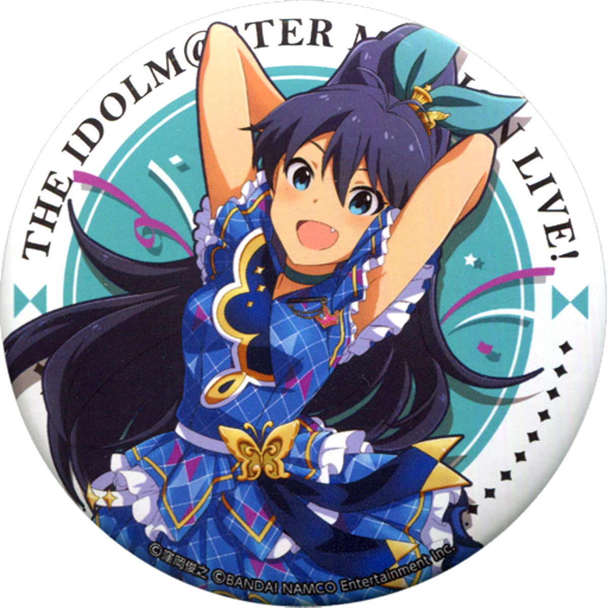 Hibiki Ganaha Idolmaster Million Live! Infinite Sky Ver. Big Button [USED]