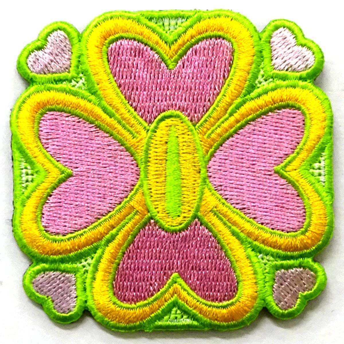 Mitsuri Kanroji Demon Slayer: Kimetsu no Yaiba x Narita Anime Deck Embroidered Badge [USED]