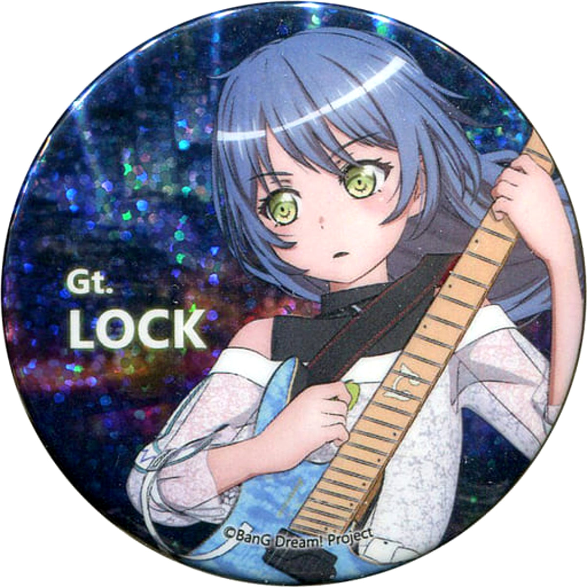 BanG Dream! Rock Hologram Commemorative Trading Can Badge Raise A Suilen Heaven And Earth Limited Buttons [USED]