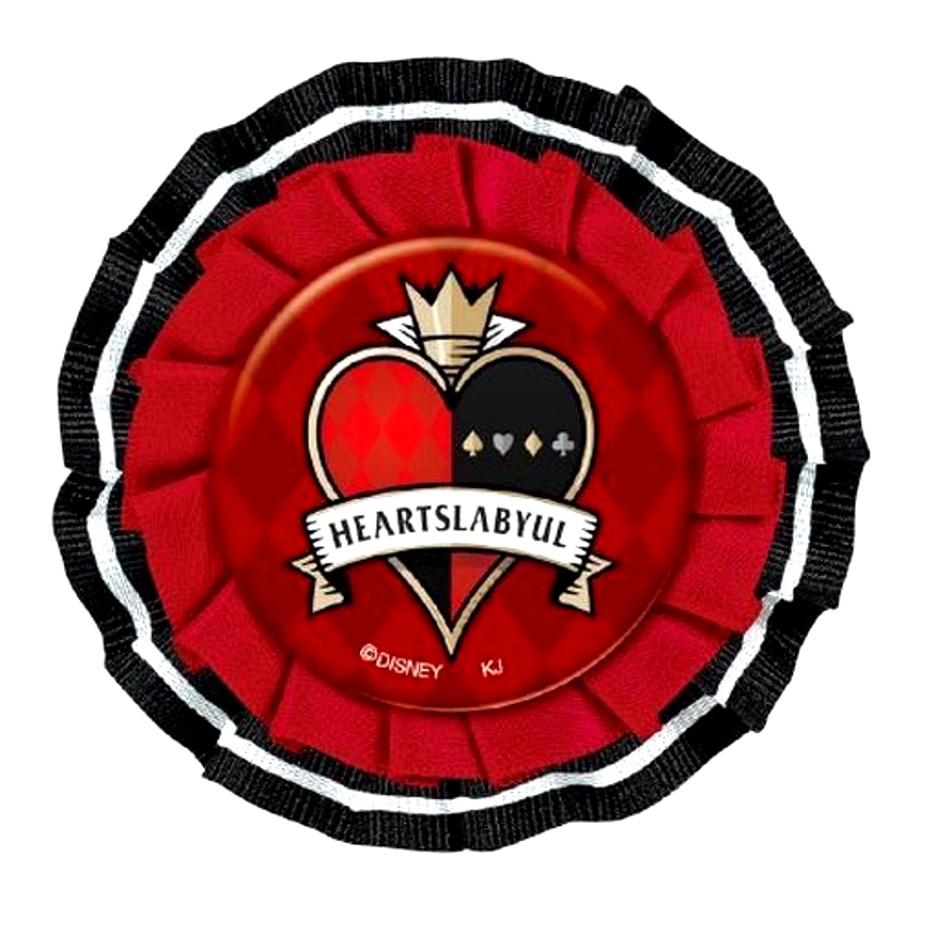 Heartslabyul Disney Twisted-Wonderland Rosette Button [USED]