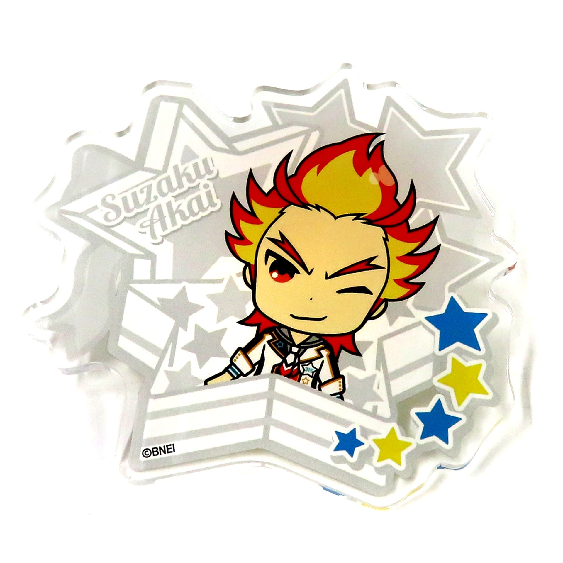 Suzaku Akai Official Produce Badge The Idolmaster SideM Producer Meeting Present For 315 Ambitious!!!!! [USED]