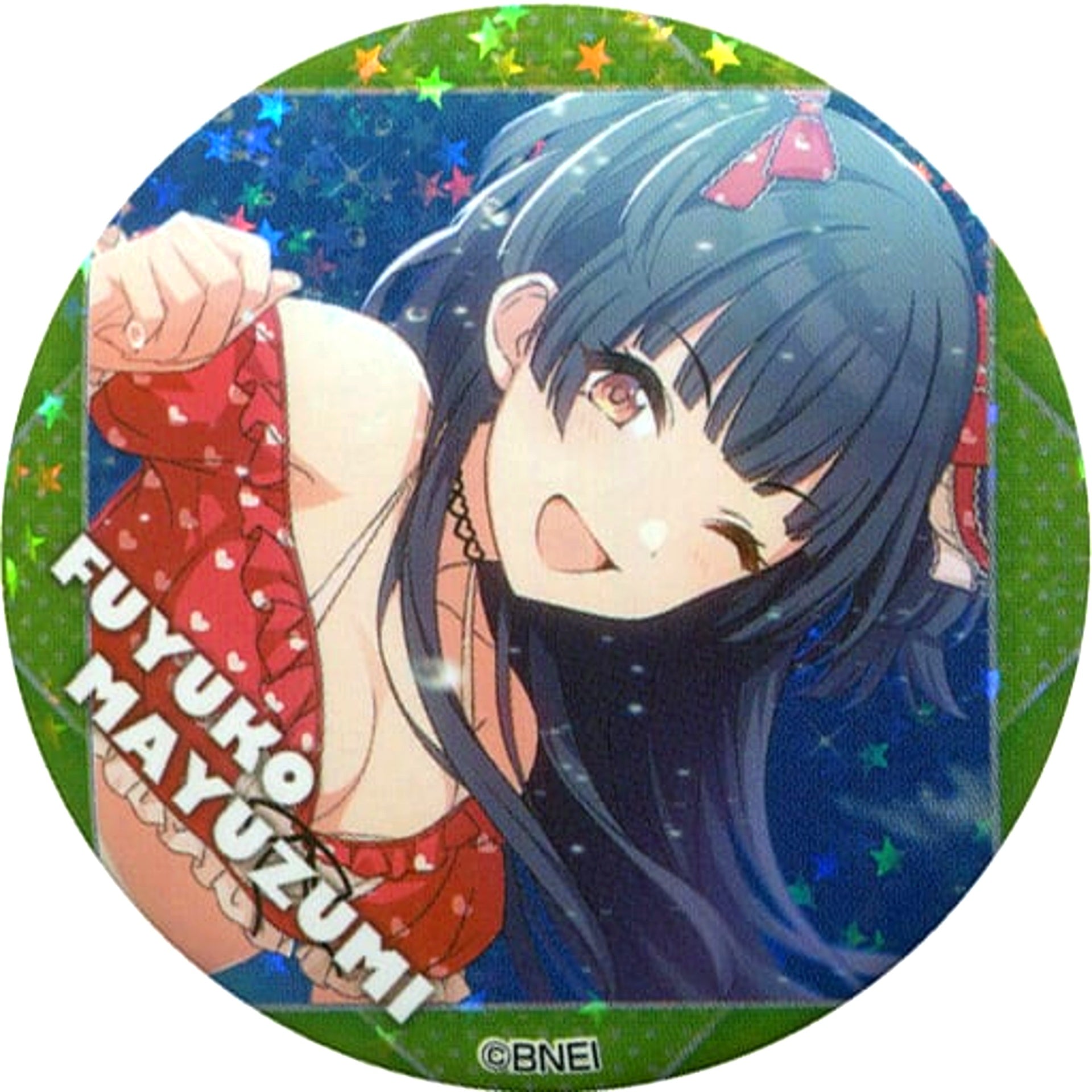 Fuyuko Mayuzumi Hologram The Idolmaster Shiny Colors Trading Badge Vol. 1 The Idolmaster x Tokyu Hands SUMMER LAB 2020 Goods [USED]