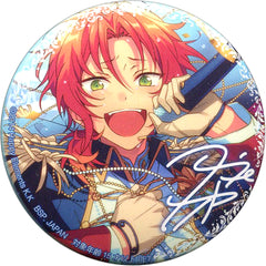Ensemble Stars! Leo Tsukinaga Can Badge Frame in Vol.1 Character Comyu Hiroba Limited Buttons [USED]