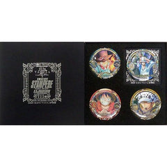 One Piece: Stampede Trafalgar Law & Others Yakara Can Badge Secret 1Ver. 7net Limited 2nd Edition Movieticket Card Benefits Set of 4 Buttons [USED]