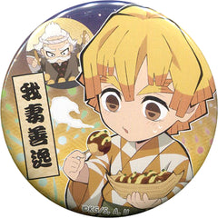 Demon Slayer: Kimetsu no Yaiba Zenitsu Agatsuma 57mm Random Can Badge Group B Ufotable Cafe Festival Event Limited Buttons [USED]