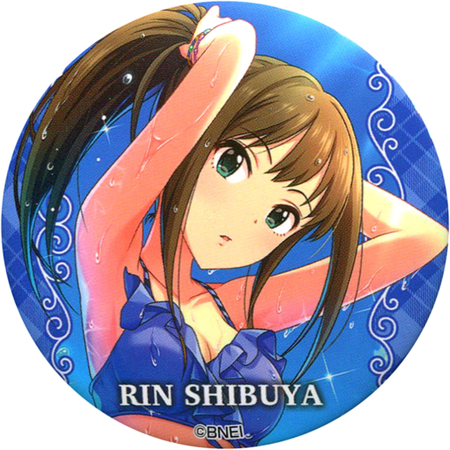 Rin Shibuya Normal The Idolmaster Cinderella Girls Trading Badge Vol. 2 A The Idolmaster x Tokyu Hands SUMMER LAB 2020 Goods [USED]