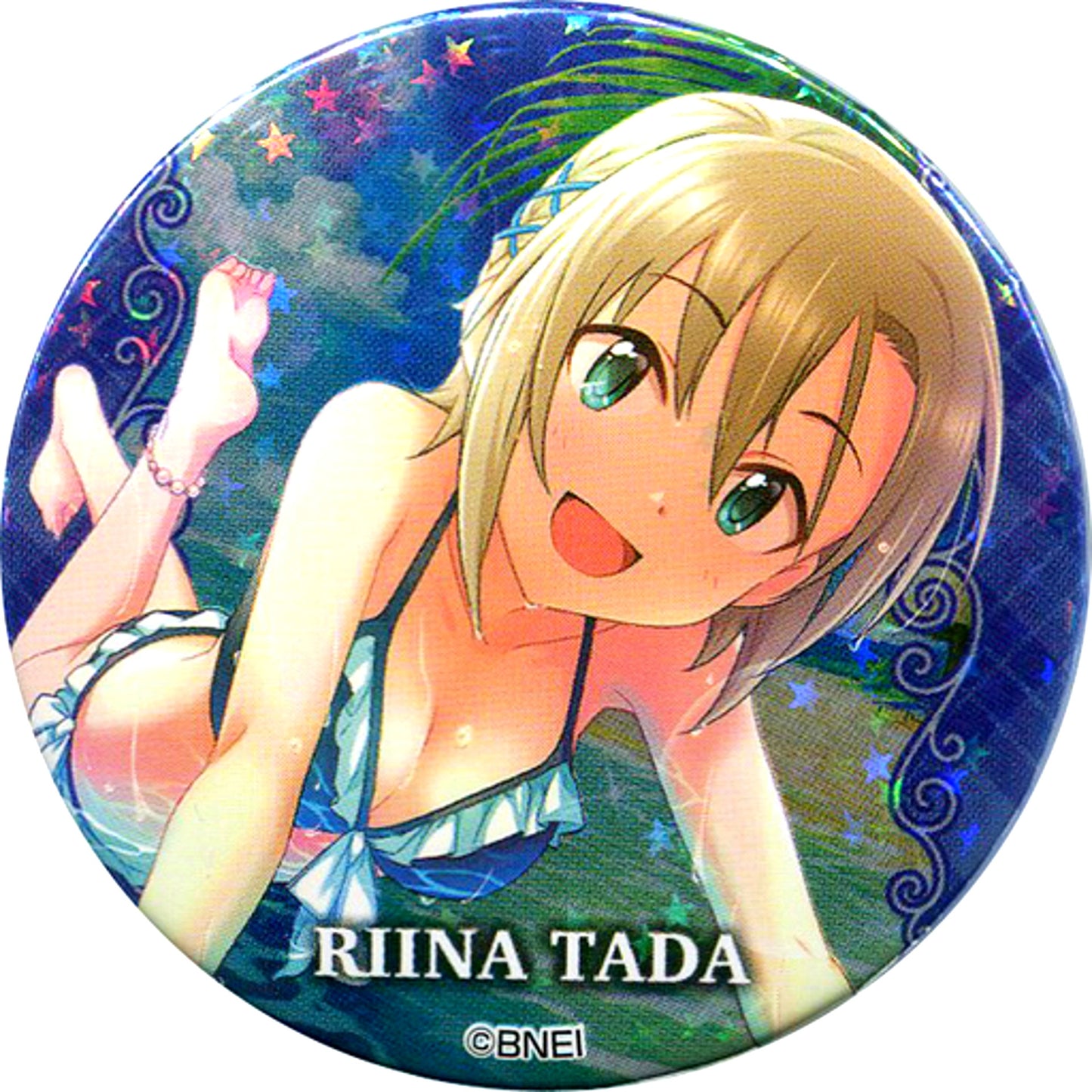Riina Tada Hologram Trading Button Vol.2 B The Idolmaster Cinderella Girls The Idolmaster x Tokyu Hands Summer Lab 2020 Goods [USED]