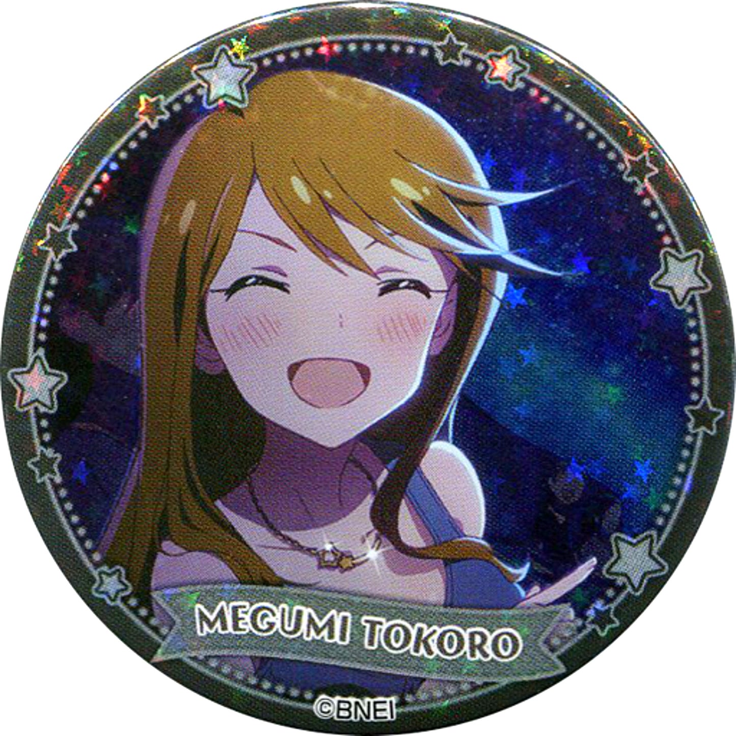 Megumi Tokoro Hologram The Idolmaster Million Live Trading Badge Vol. 2 C The Idolmaster x Tokyu Hands SUMMER LAB 2020 Goods [USED]