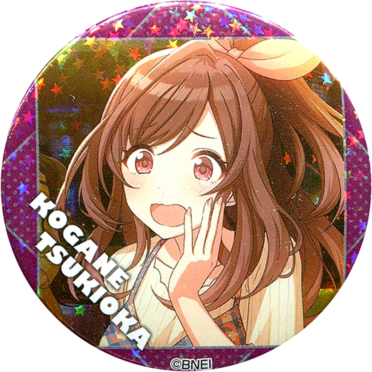 Kogane Tsukioka Hologram The Idolmaster Shiny Colors Trading Badge Vol. 2 The Idolmaster x Tokyu Hands SUMMER LAB 2020 Goods [USED]