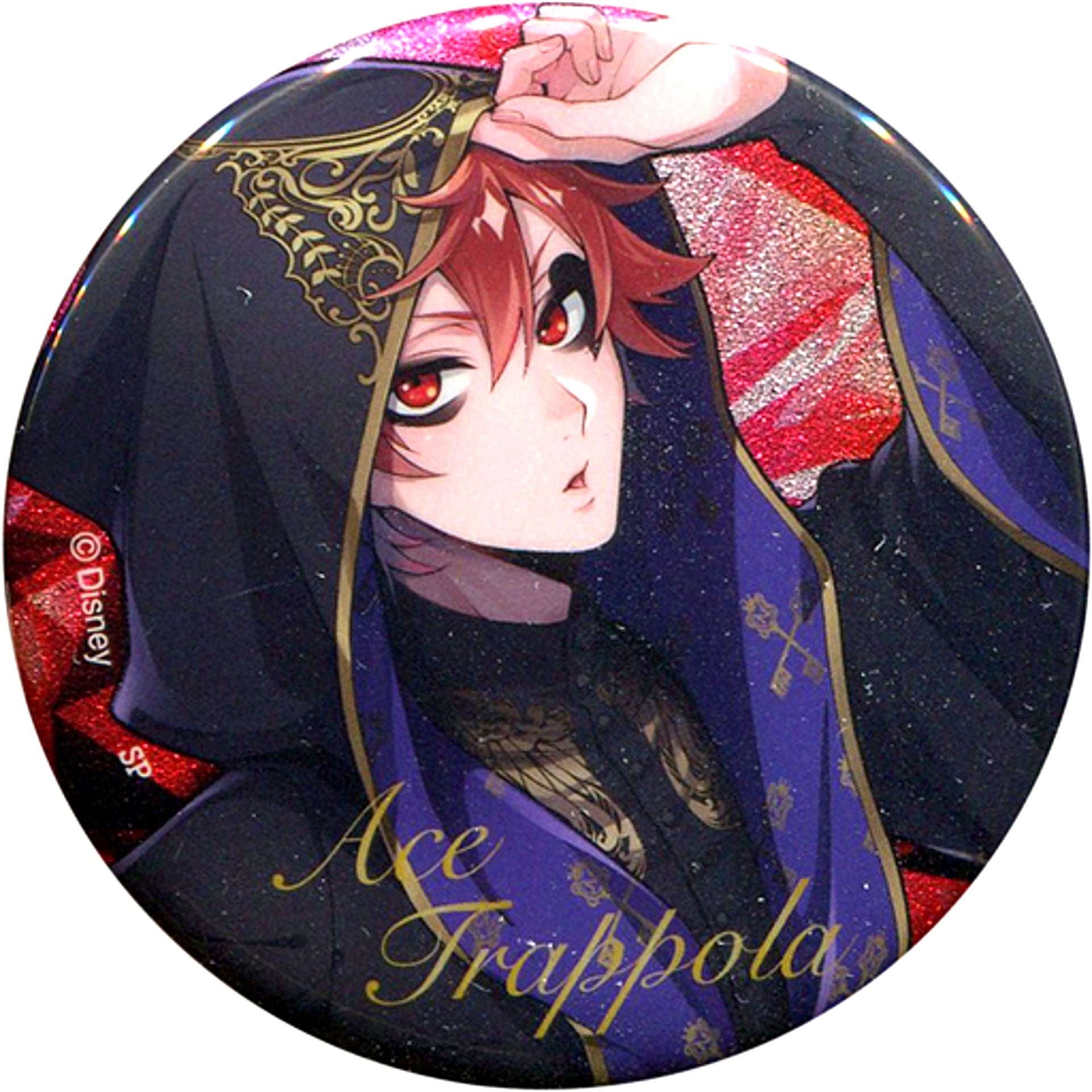 Ace Trappola Disney Twisted-Wonderland Blind Button Collection Vol.1 Ceremonial Robes [USED]