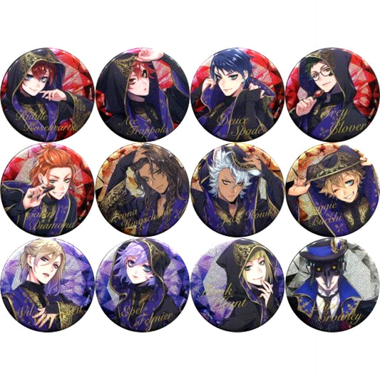Set of 12 Disney Twisted Wonderland Blind Button Collection Vol. 1 Ceremonial Robes [USED]