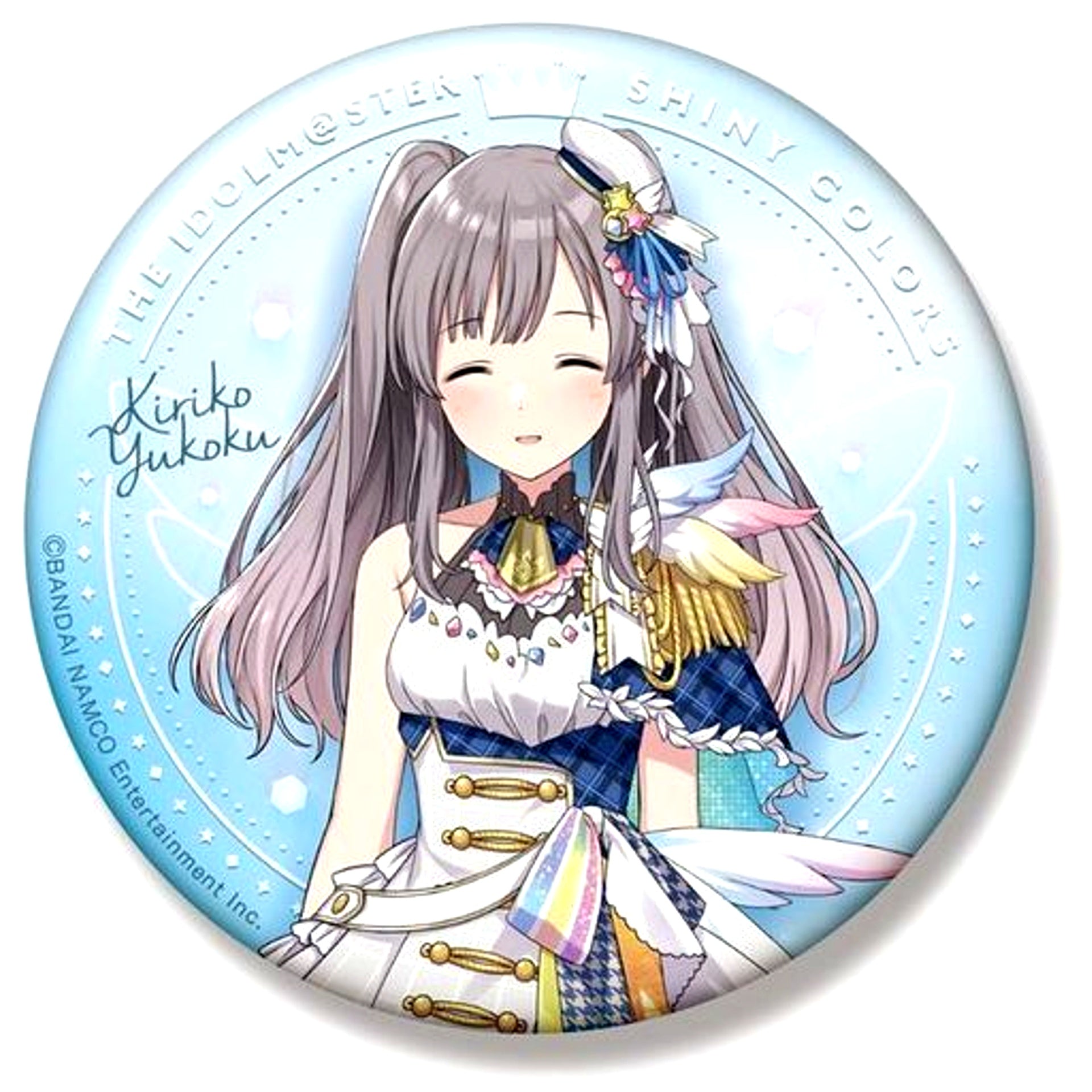 Kiriko Yukoku Sunset Sky Passage Ver. Big Tin Badge The Idolmaster Shiny Colors [USED]