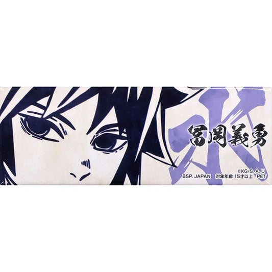 Giyu Tomioka Demon Slayer: Kimetsu no Yaiba Long Square Button [USED]